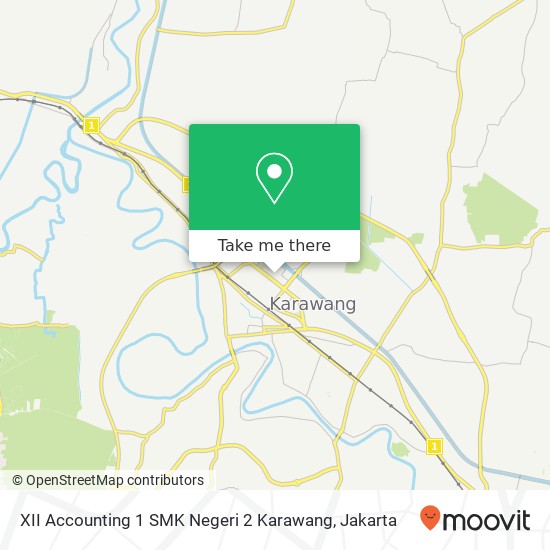 XII Accounting 1 SMK Negeri 2 Karawang map