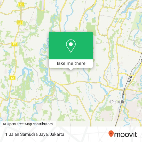 1 Jalan Samudra Jaya map