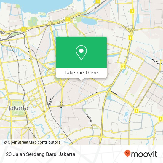 23 Jalan Serdang Baru map