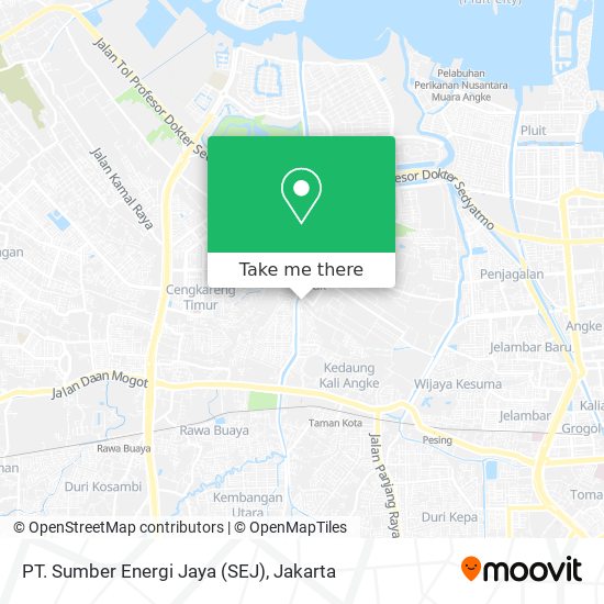 PT. Sumber Energi Jaya (SEJ) map