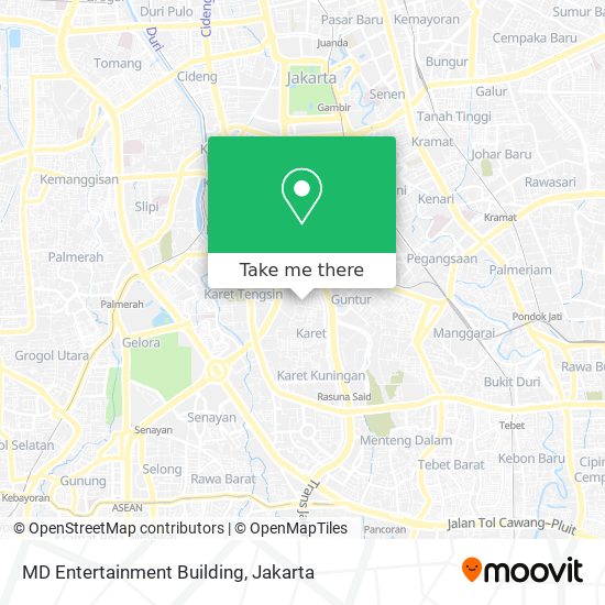 MD Entertainment Building map