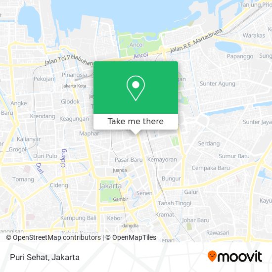 Puri Sehat map