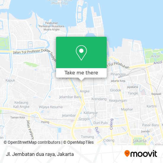 Jl. Jembatan dua raya map