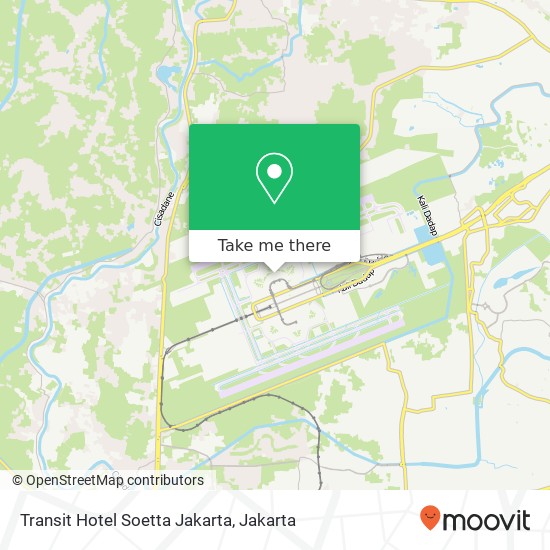 Transit Hotel Soetta Jakarta map