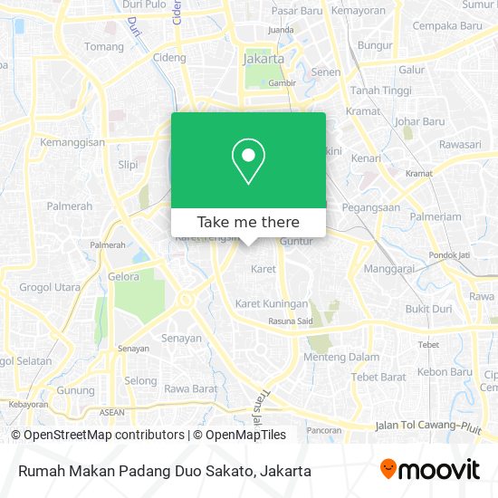 Rumah Makan Padang Duo Sakato map