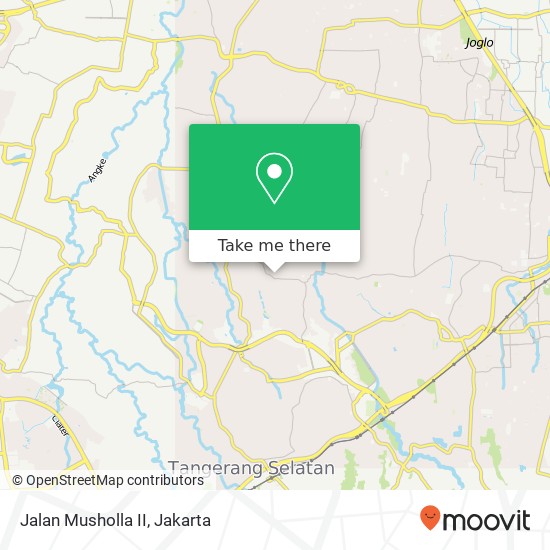 Jalan Musholla II map