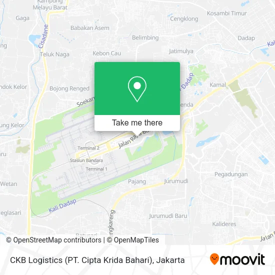 CKB Logistics (PT. Cipta Krida Bahari) map