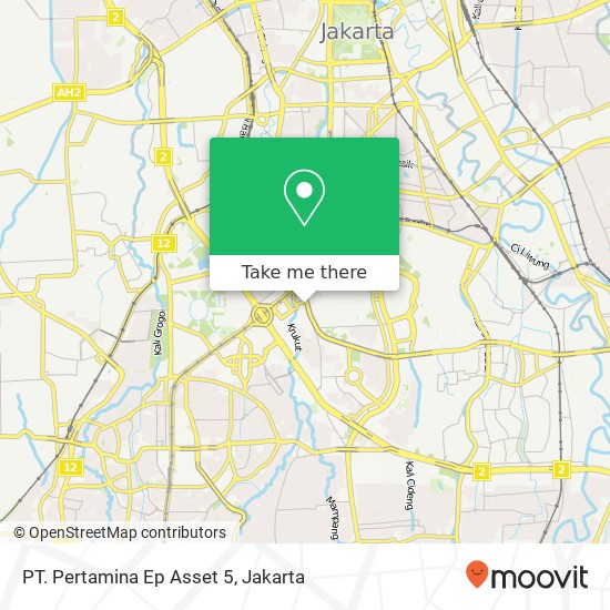 PT. Pertamina Ep Asset 5 map