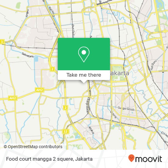 Food court mangga 2 squere map