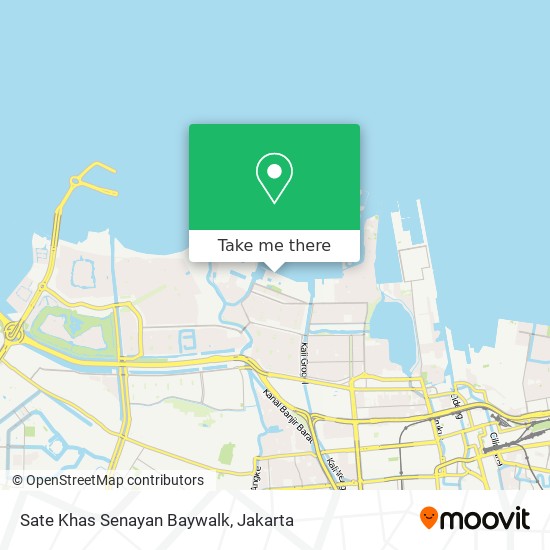 Sate Khas Senayan Baywalk map