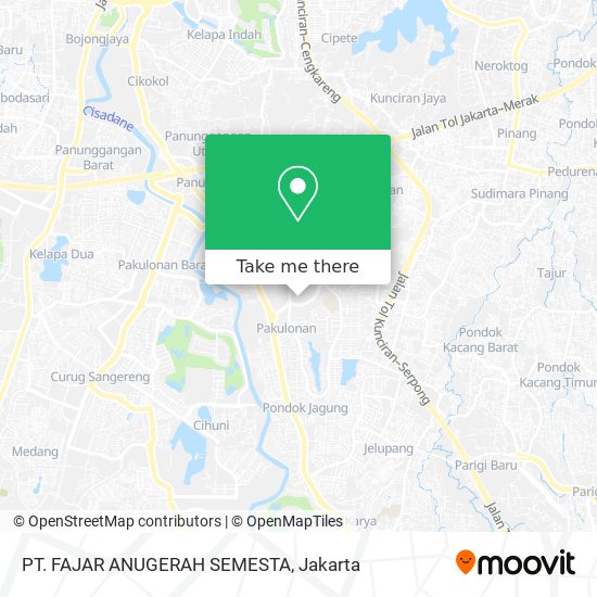 PT. FAJAR ANUGERAH SEMESTA map