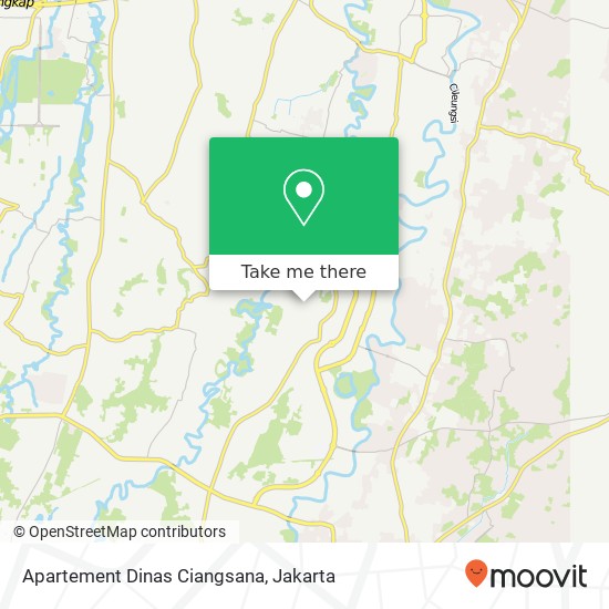 Apartement Dinas Ciangsana map