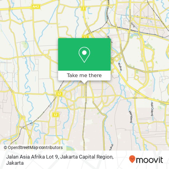 Jalan Asia Afrika Lot 9, Jakarta Capital Region map