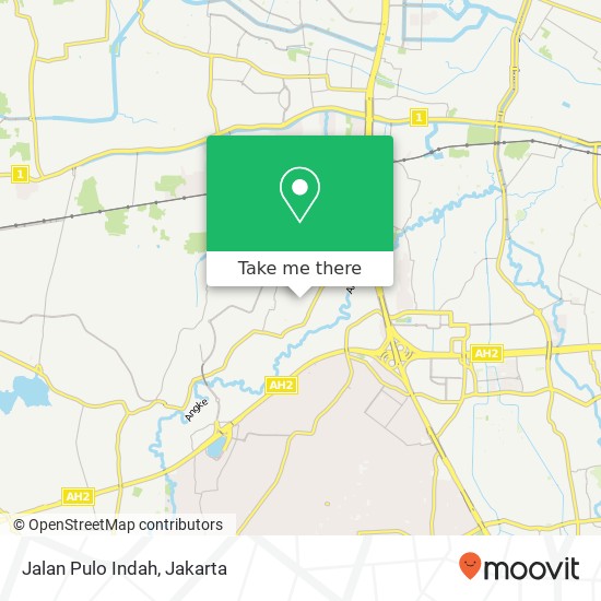 Jalan Pulo Indah map