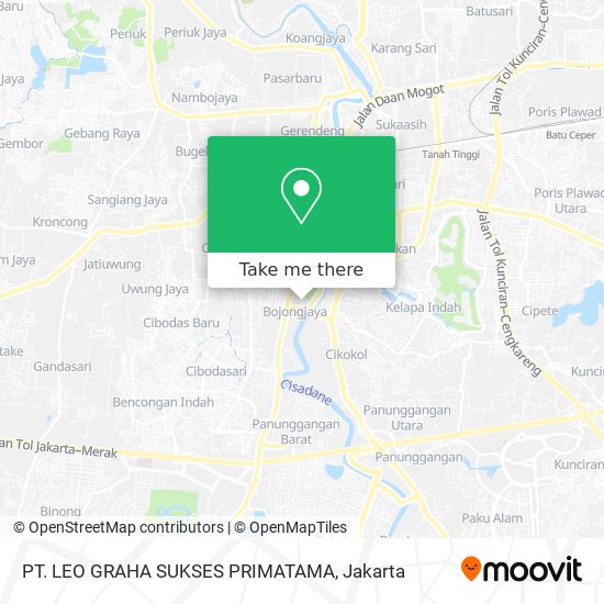 PT. LEO GRAHA SUKSES PRIMATAMA map