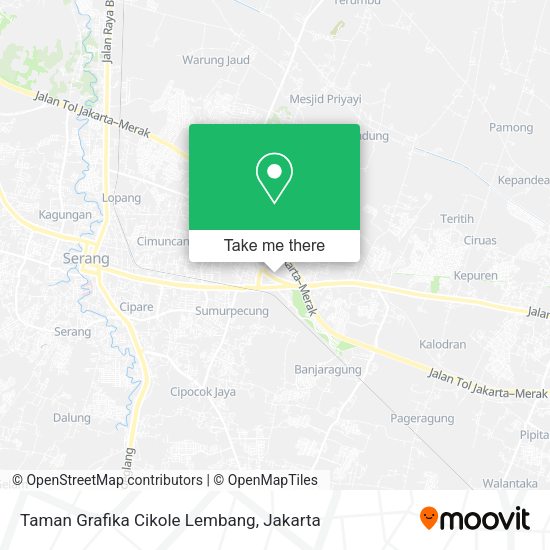Taman Grafika Cikole Lembang map