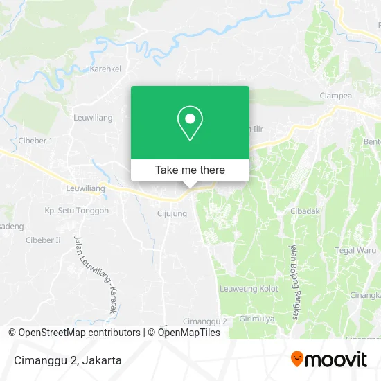 Cimanggu 2 map