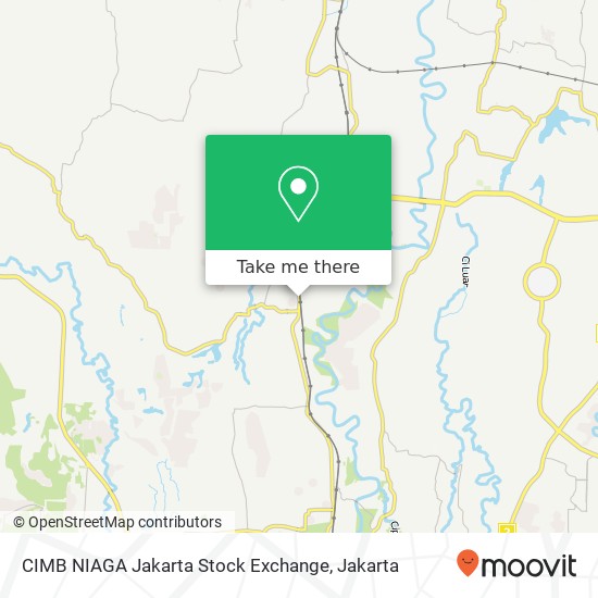 CIMB NIAGA Jakarta Stock Exchange map