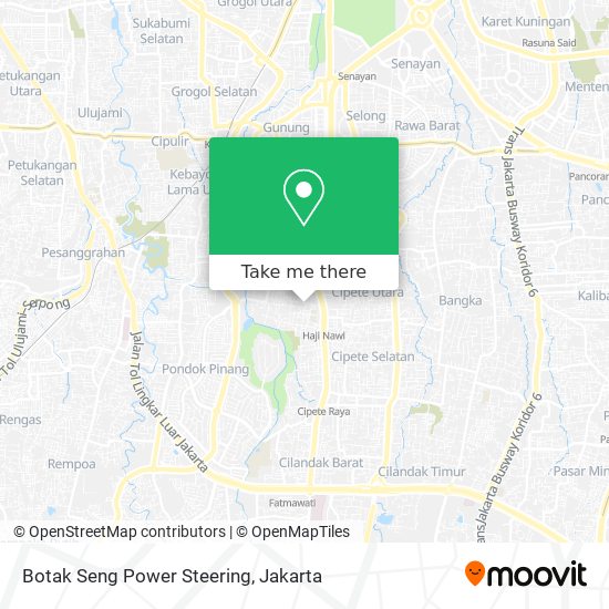 Botak Seng Power Steering map