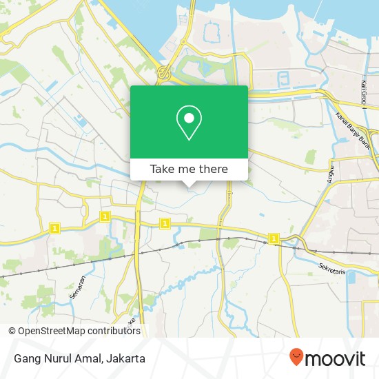 Gang Nurul Amal map