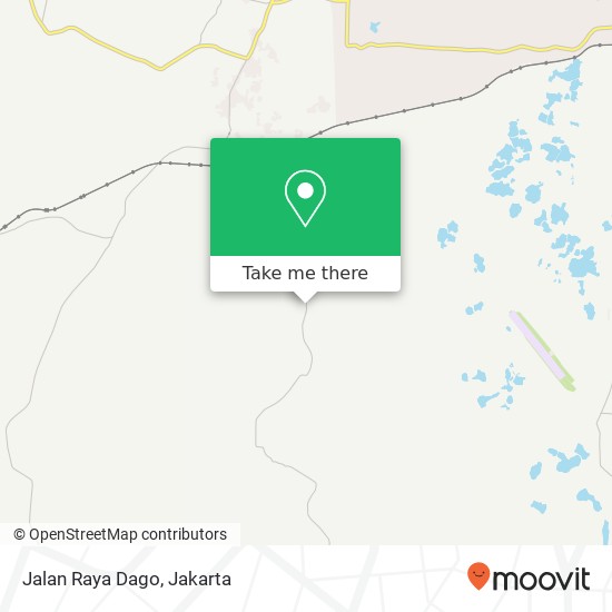 Jalan Raya Dago map