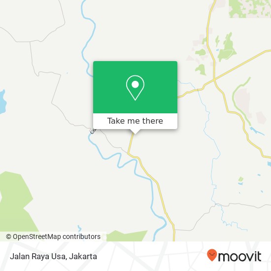 Jalan Raya Usa map