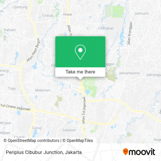Periplus Cibubur Junction map