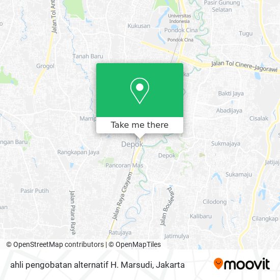 ahli pengobatan alternatif H. Marsudi map