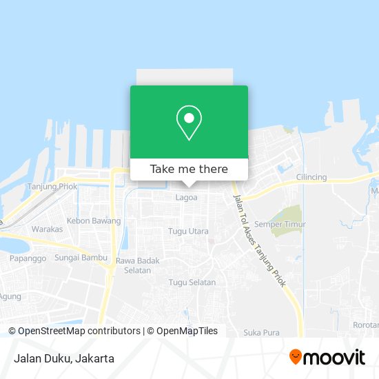 Jalan Duku map