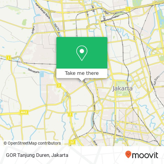 GOR Tanjung Duren map