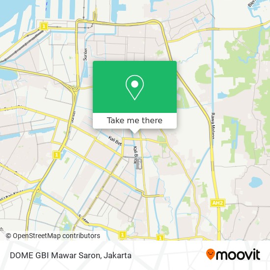 DOME GBI Mawar Saron map