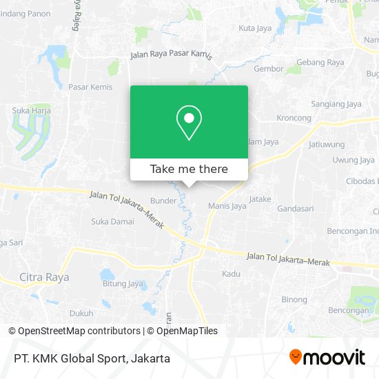 PT. KMK Global Sport map