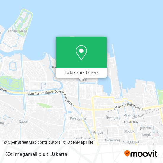 XXI megamall pluit map