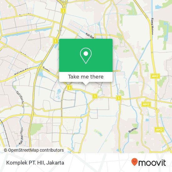 Komplek PT. HII map