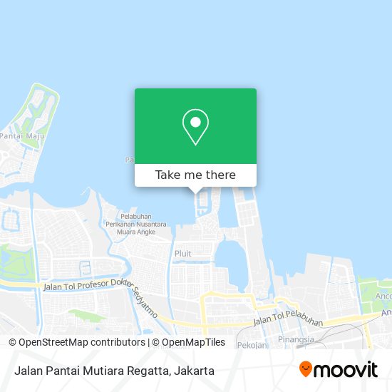 Jalan Pantai Mutiara Regatta map
