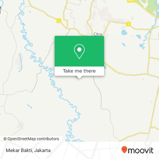 Mekar Bakti map