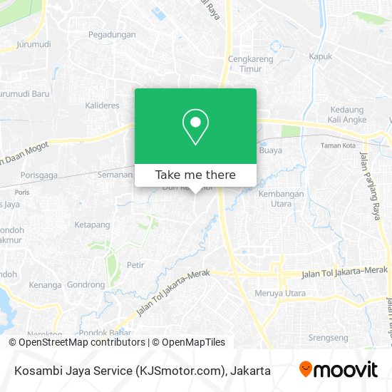 Kosambi Jaya Service (KJSmotor.com) map