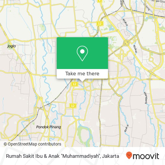 Rumah Sakit Ibu & Anak "Muhammadiyah" map