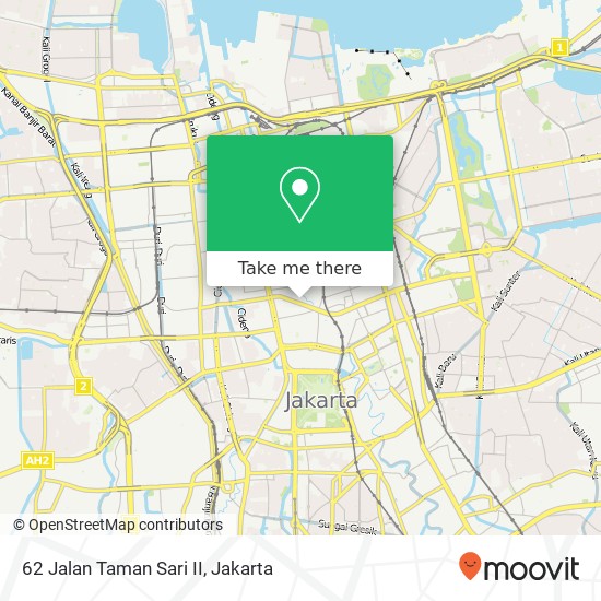 62 Jalan Taman Sari II map