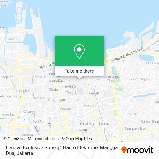 Lenovo Exclusive Store @ Harco Elektronik Mangga Dua map