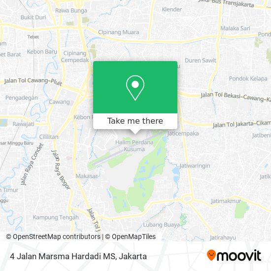 4 Jalan Marsma Hardadi MS map