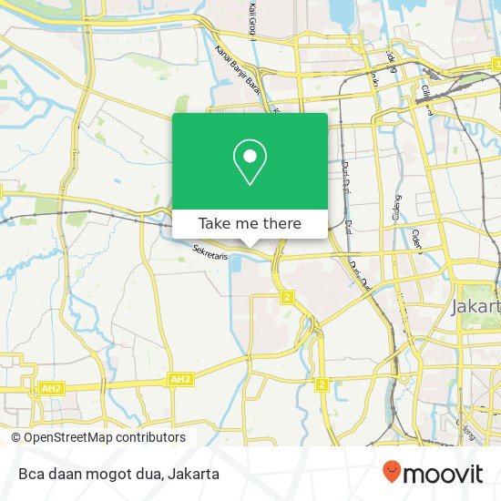 Bca daan mogot dua map