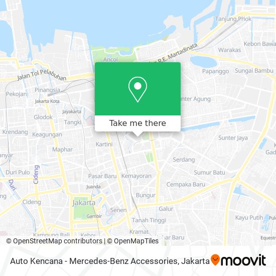 Auto Kencana - Mercedes-Benz Accessories map