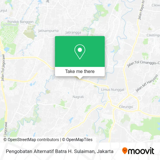 Pengobatan Alternatif Batra H. Sulaiman map