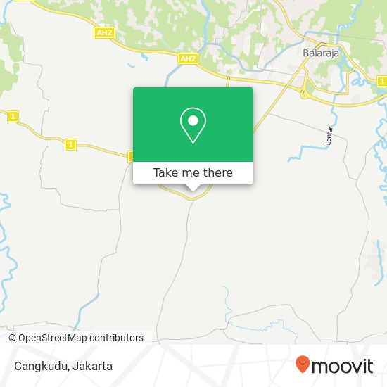 Cangkudu map