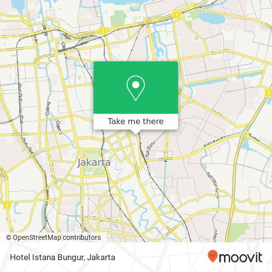 Hotel Istana Bungur map