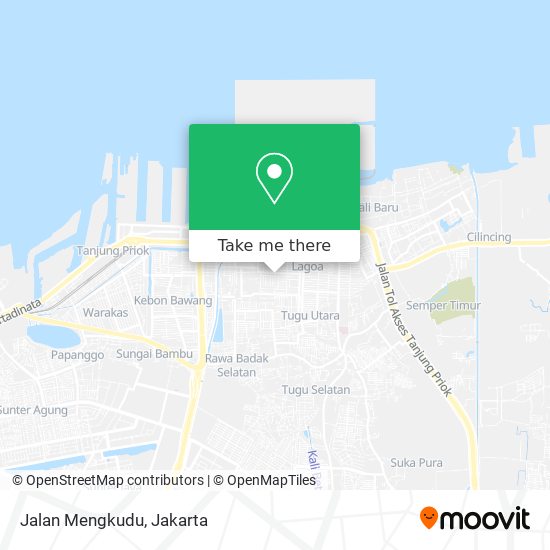 Jalan Mengkudu map