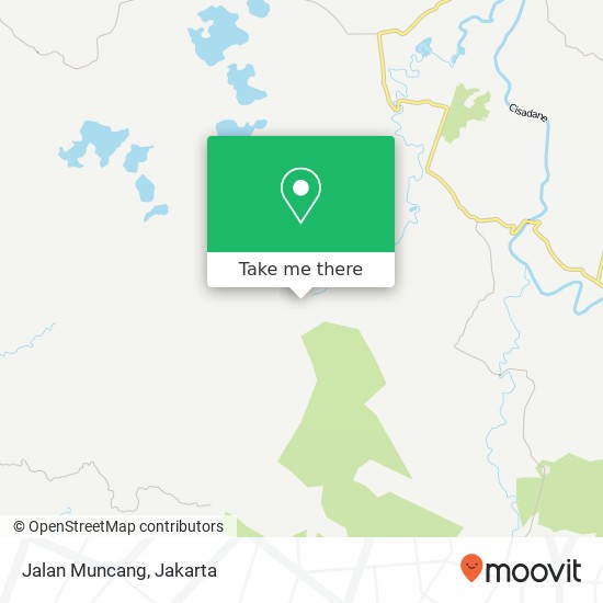 Jalan Muncang map