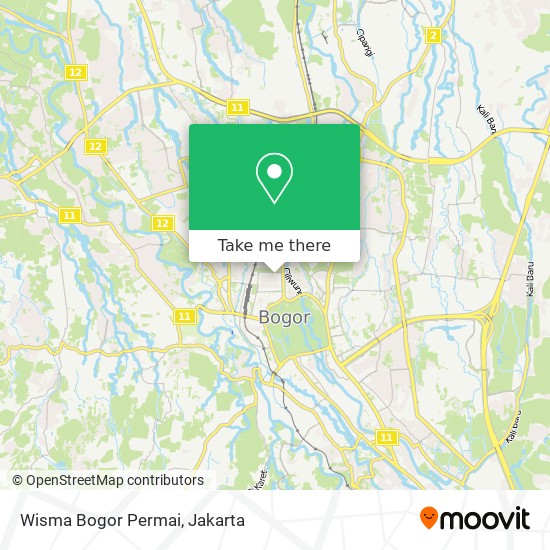 Wisma Bogor Permai map