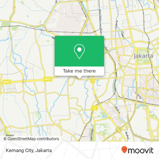 Kemang City map